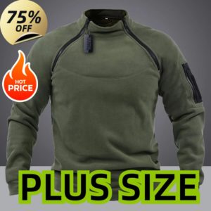 Veste Thermique KeepticalSmile pour Homme, Pull à Fermeture Éclair Chaud, Manteau Coupe-Vent, Sweat de Randonnée, Vêtements d'Extérieur, Grande Taille, 5XL, 4XL