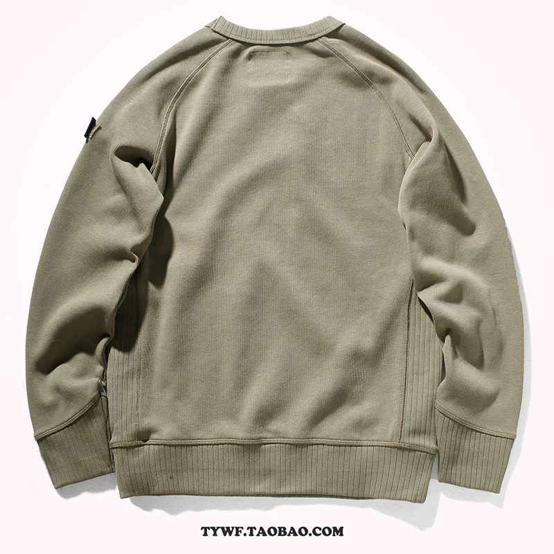 Pull chaud et épais en tricot pour homme, Style militaire, décontracté, à col rond, à la mode, collection automne et hiver, 2020