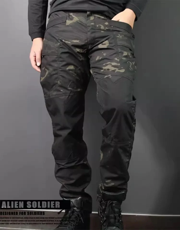 DulHiking-Vêtements Airsoft trempés de grenouille pour hommes, ensemble de 2 pièces, chemises d'assaut de chasse, uniforme de tir des forces spéciales, pantalon