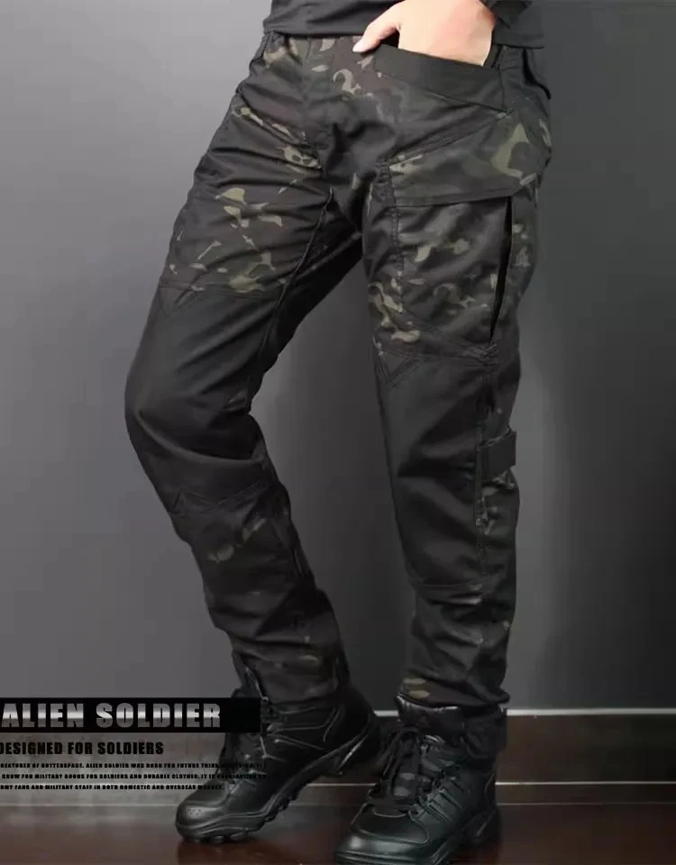DulHiking-Vêtements Airsoft trempés de grenouille pour hommes, ensemble de 2 pièces, chemises d'assaut de chasse, uniforme de tir des forces spéciales, pantalon