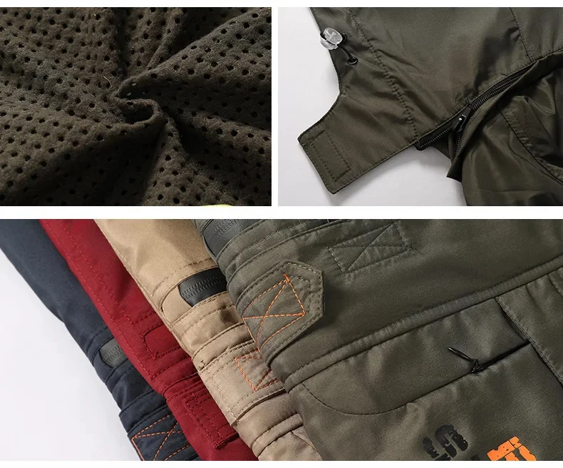 Veste de sport militaire imperméable pour homme, manteau de pilote, coupe-vent, sweat à capuche, vêtements de l'armée de chasse
