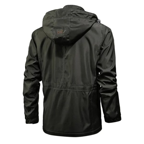 Veste de sport militaire imperméable pour homme, manteau de pilote, coupe-vent, sweat à capuche, vêtements de l'armée de chasse – Image 2