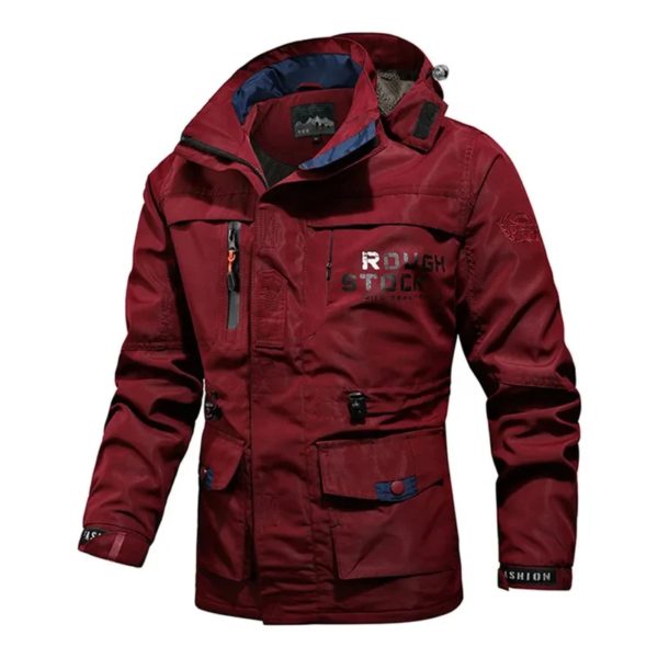 Veste de sport militaire imperméable pour homme, manteau de pilote, coupe-vent, sweat à capuche, vêtements de l'armée de chasse – Image 5
