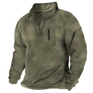 Sweat-shirt chaud à manches longues pour hommes, pull coupe-vent, vêtements d'entraînement, DulTop, nouveau, 2023