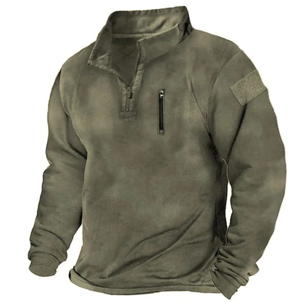 Sweat-shirt chaud à manches longues pour hommes, pull coupe-vent, vêtements d'entraînement, DulTop, nouveau, 2023