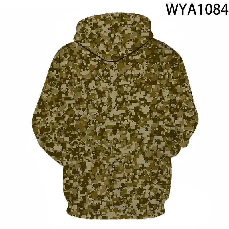 Sweat à capuche imprimé camsalomon militaire pour hommes et femmes, sweats à capuche 3D pour enfants, sweat-shirt décontracté pour garçon et fille, streetwear cool pour enfants, pull à capuche, nouveau, 2022