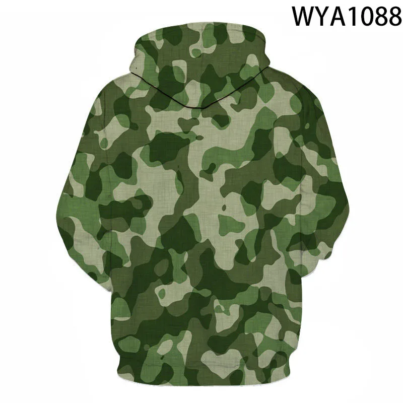Sweat à capuche imprimé camsalomon militaire pour hommes et femmes, sweats à capuche 3D pour enfants, sweat-shirt décontracté pour garçon et fille, streetwear cool pour enfants, pull à capuche, nouveau, 2022