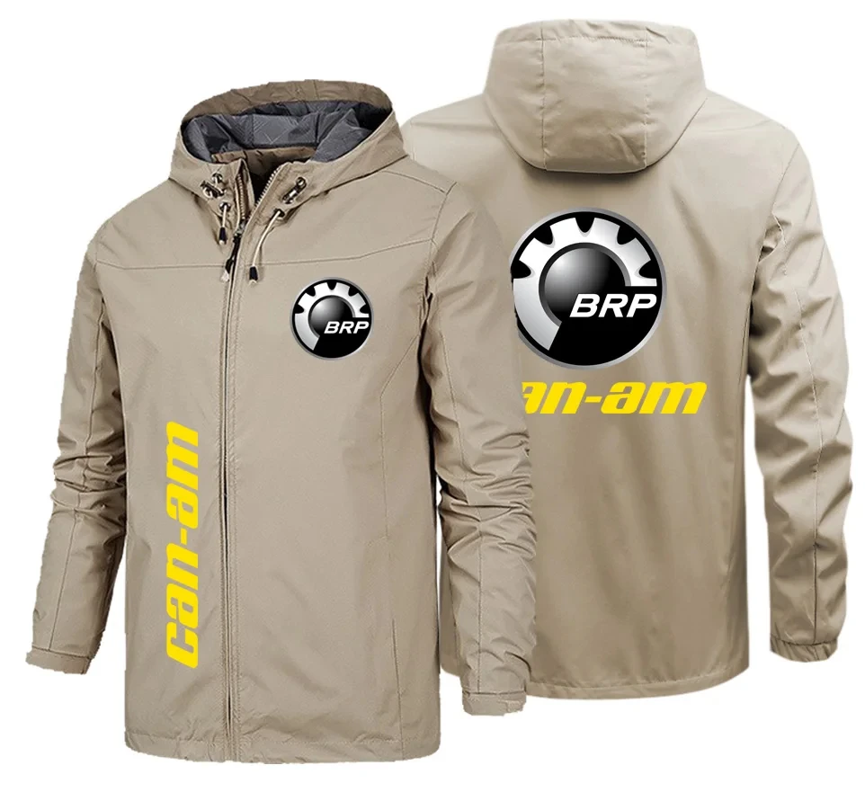 BRP Can am Logo DulMilitary Jacket Outdoor Hoodie Zipper Casual S-5XL 2024 Printemps et Automne Nouvelle Collection
