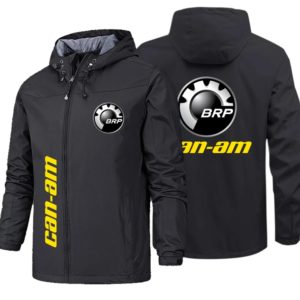 BRP Can am Logo DulMilitary Jacket Outdoor Hoodie Zipper Casual S-5XL 2024 Printemps et Automne Nouvelle Collection