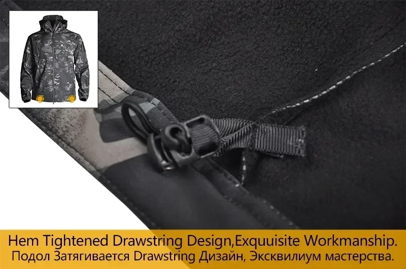 Dulsmile-Uniforme de camouflage pour hommes, vêtements de plein air russes, vêtements d'assaut, armée, chasse, travail