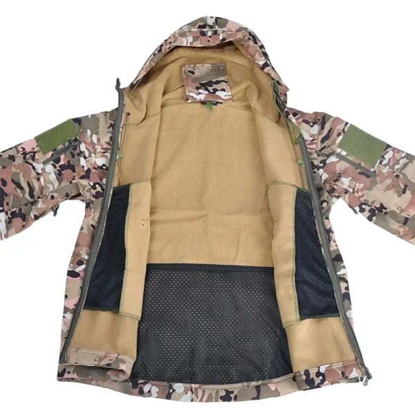 Dulsmile-Uniforme de camouflage pour hommes, vêtements de plein air russes, vêtements d'assaut, armée, chasse, travail – Image 3