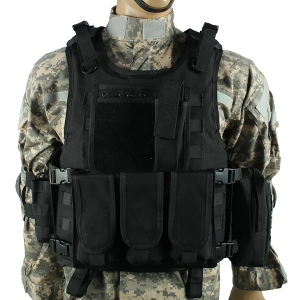 YAKEDA-Gilet Tactique Multifonctionnel Résistant à l'Usure, Vêtements d'Entraînement en Plein Air, Équipement de Protection – Image 5