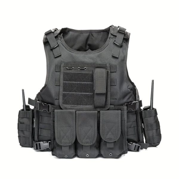 YAKEDA-Gilet Tactique Multifonctionnel Résistant à l'Usure, Vêtements d'Entraînement en Plein Air, Équipement de Protection