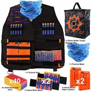 DulglaKit-Recharge d'étui DulglaLeg pour enfants, balles souples, pistolets à mousse, approvisionnement pour Nerf N-Strike Elite, Mega, Rival Series