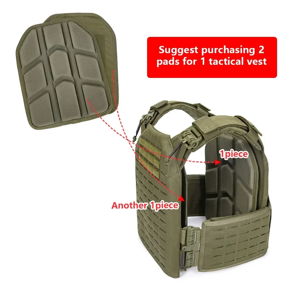 Coussinets de protection PerfecDulglaProtective, plaque de chasse, gilets Electrolux, coussin, armure Linge intégrée, paintball, airsoft, 2 pièces