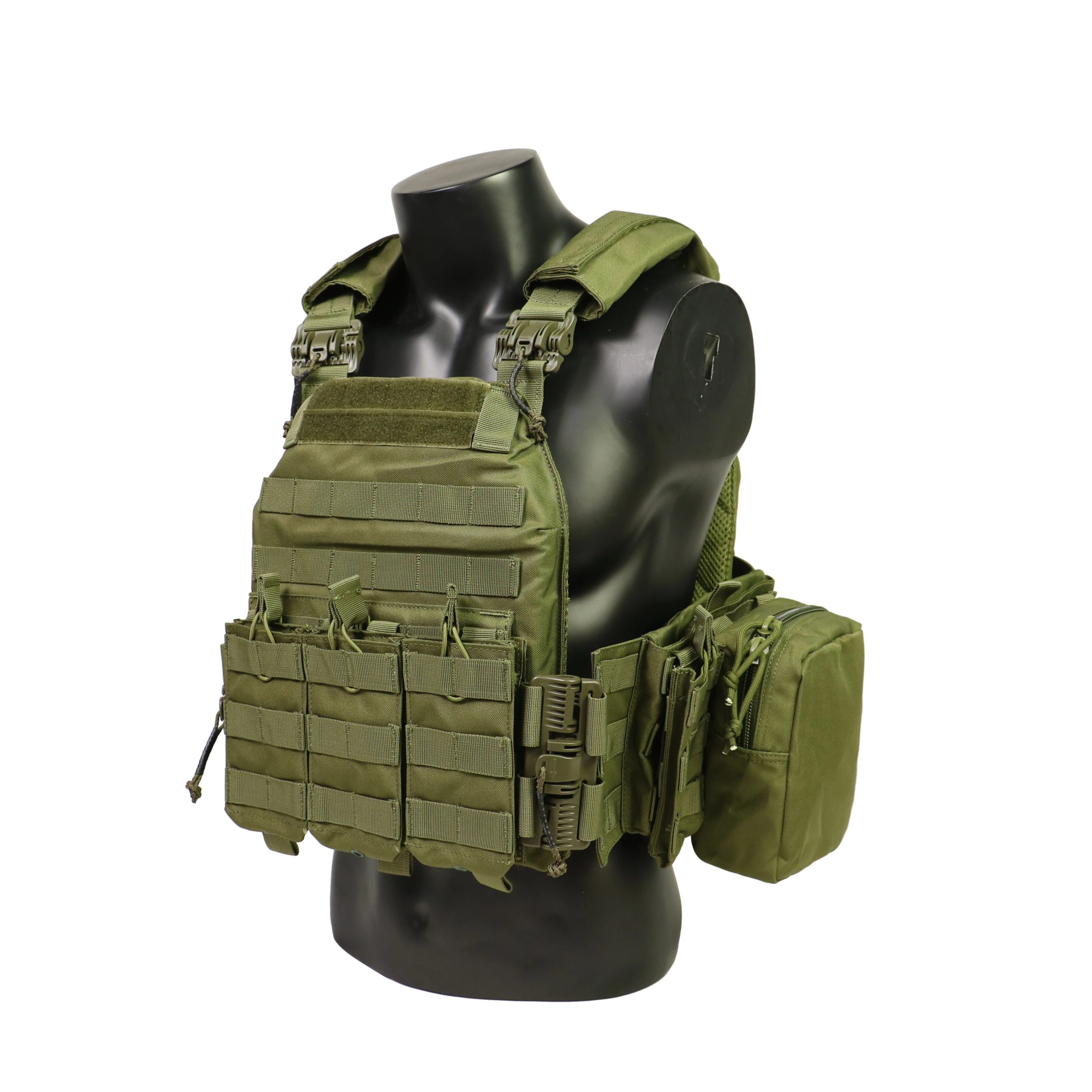 DulglaEquipement de protection réglable pour la chasse en plein air, plaque de protection, gilet de chasse réglable, équipement de saut Airsoft