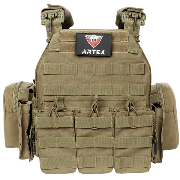 DulglaEquipement de protection réglable pour la chasse en plein air, plaque de protection, gilet de chasse réglable, équipement de saut Airsoft – Image 3