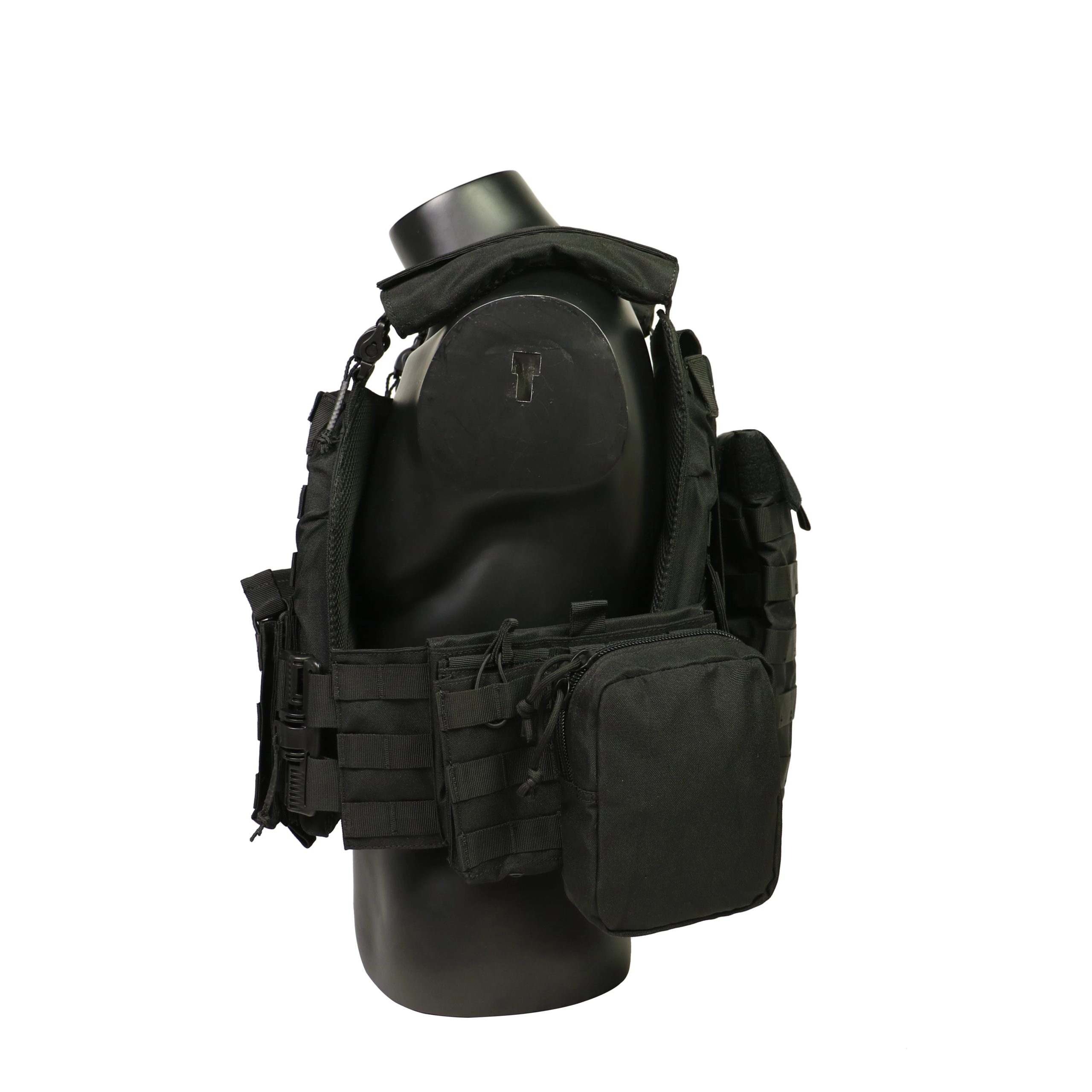 DulglaEquipement de protection réglable pour la chasse en plein air, plaque de protection, gilet de chasse réglable, équipement de saut Airsoft