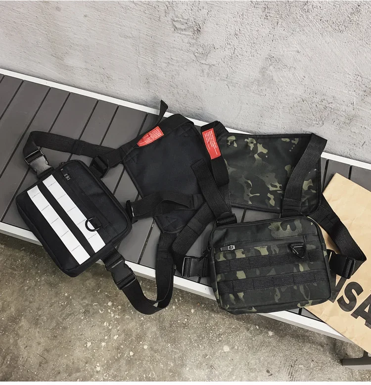 Sac à dos d'extérieur DulglaBag CS Military Wargame, Chest Rig, Airsoft Powder Holster, Molle System, Oxford Men Initiated Camping Backpack