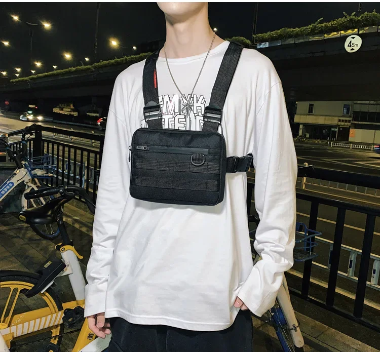 Sac à dos d'extérieur DulglaBag CS Military Wargame, Chest Rig, Airsoft Powder Holster, Molle System, Oxford Men Initiated Camping Backpack