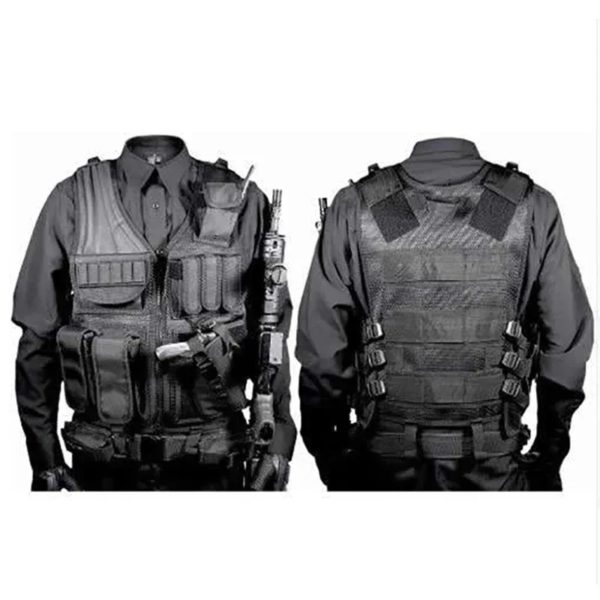 Dulglakip-Gilet pare-balles réglable Molle, gilets de garde de sécurité, chasse, armée, extérieur, CS, jeu de guerre, veste d'entraînement Airsoft – Image 6