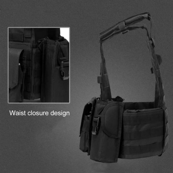 Armure de corps en nylon DulglaBody pour homme, chasse, Electrolux, airsoft, accessoires, saut, MOLLE, camouflage, armée, glaOutdoor CS, chasse – Image 4