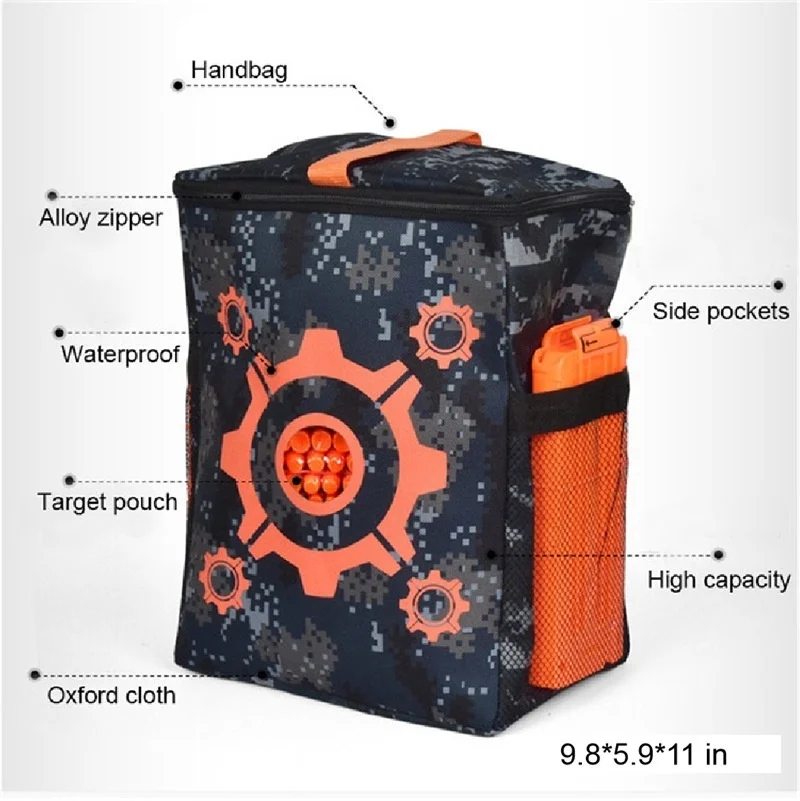 Solomon-Kit Dulglakit Noir pour Enfants, GlaSupply Keeptics, Nerf N-Strike Elite, Mega, Rival Series Solomon-Kit Dulglakit Noir pour Enfants, GlaSupply Keeptics, Nerf N-Strike Elite, Mega, Rival Series