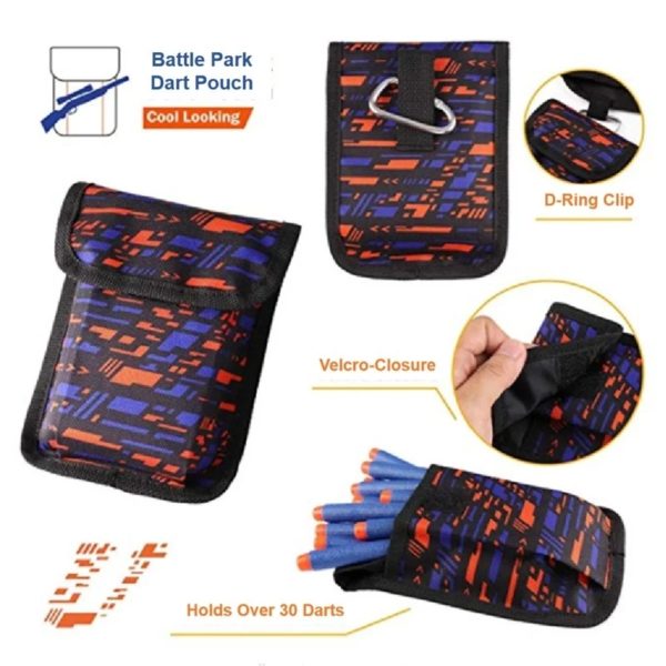 DulglaKit réglable pour Nerf N-Strike Elite, Mega, Rival, Series Kids Toys, DulglaLeg Holster Refill Soft Bullets – Image 6