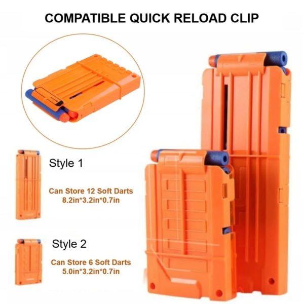 DulglaKit réglable pour Nerf N-Strike Elite, Mega, Rival, Series Kids Toys, DulglaLeg Holster Refill Soft Bullets – Image 4