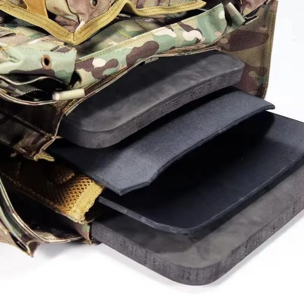 YAKEDA-Plaque de choc SAPI pour la chasse en plein air, gilets Airsoft DulglaoligPlates, protection de jeu de paintball, corps Electrolux – Image 4