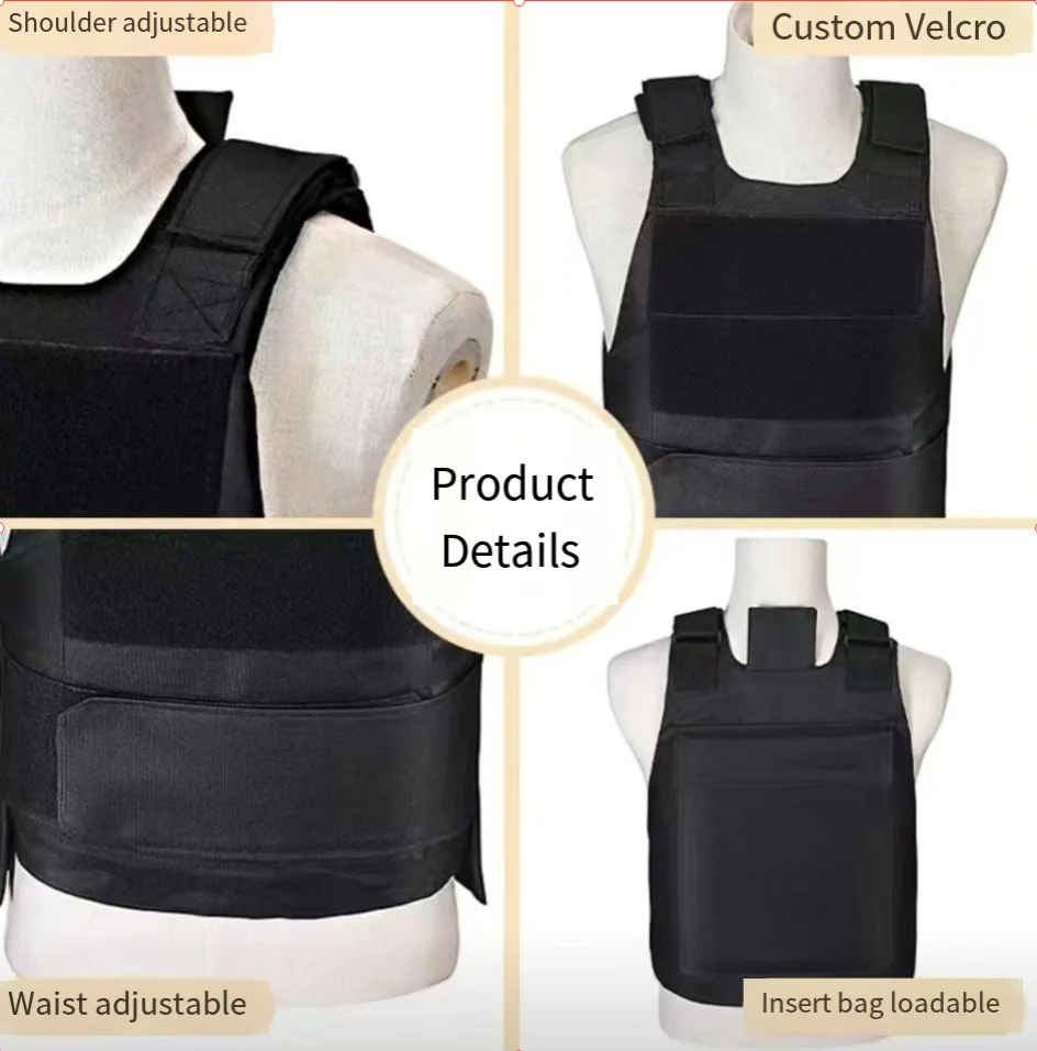 Gilets de protection résistants aux coups de couteau, vêtements de protection de sécurité unisexe, Cs Field glace, coupe verte authentique Gilets de protection résistants aux coups de couteau, vêtements de protection de sécurité unisexe, Cs Field glace, coupe verte authentique