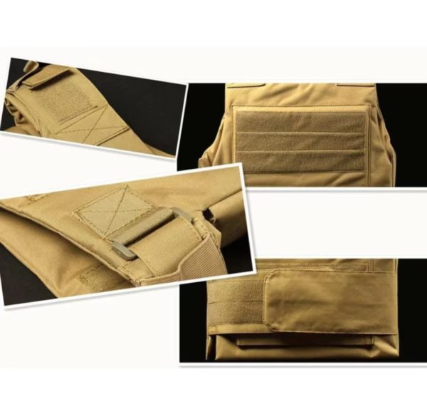 Gilets de protection résistants aux coups de couteau, vêtements de protection de sécurité unisexe, Cs Field glace, coupe verte authentique – Image 6