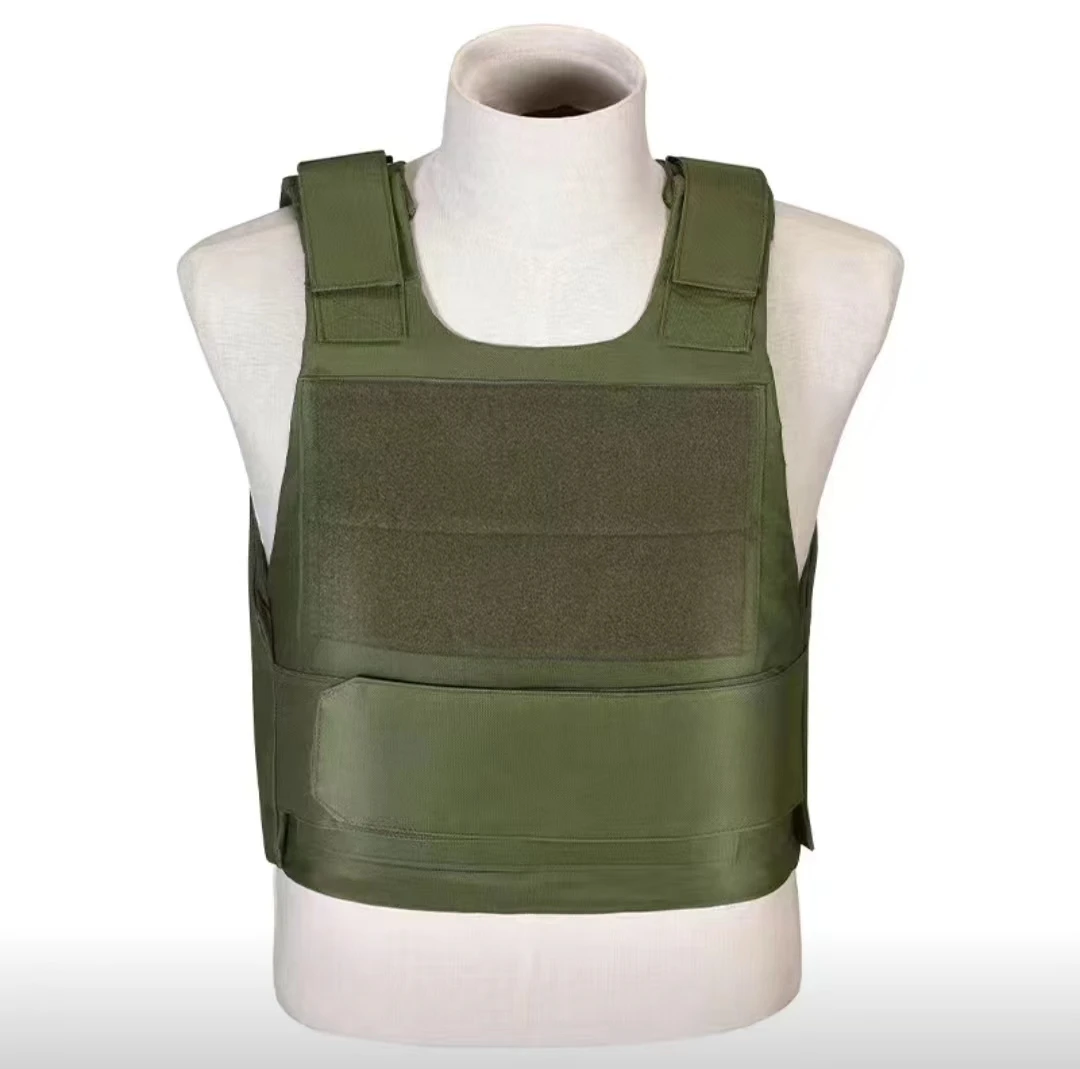 Gilets de protection résistants aux coups de couteau, vêtements de protection de sécurité unisexe, Cs Field glace, coupe verte authentique Gilets de protection résistants aux coups de couteau, vêtements de protection de sécurité unisexe, Cs Field glace, coupe verte authentique