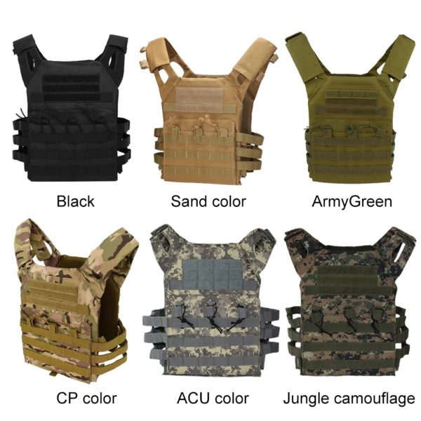 DulglaWaterproof Skip Body Armor, observateur, Réglable, JPC, Molle Plate, Electrolux Hunting, Outdoor CS Game, Jungle Gear – Image 5