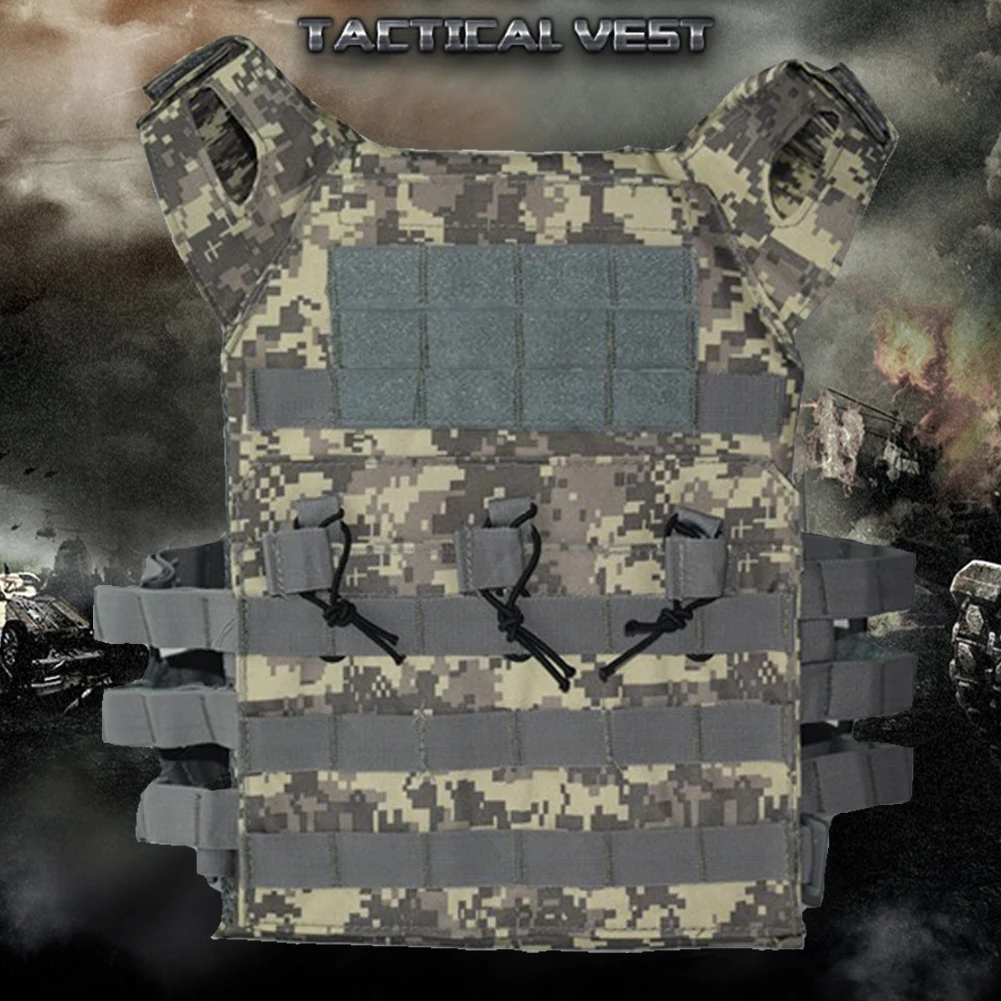 DulglaWaterproof Skip Body Armor, observateur, Réglable, JPC, Molle Plate, Electrolux Hunting, Outdoor CS Game, Jungle Gear