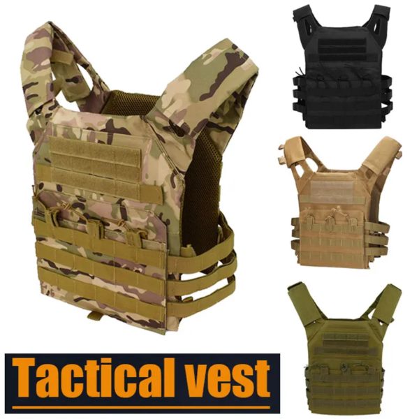 Armure de corps en nylon Dulglac, équipement de jungle, chasse, Electrolux, airsoft, accessoires, saut, MOLLE, camouflage, armée militaire, glaCS, jeu