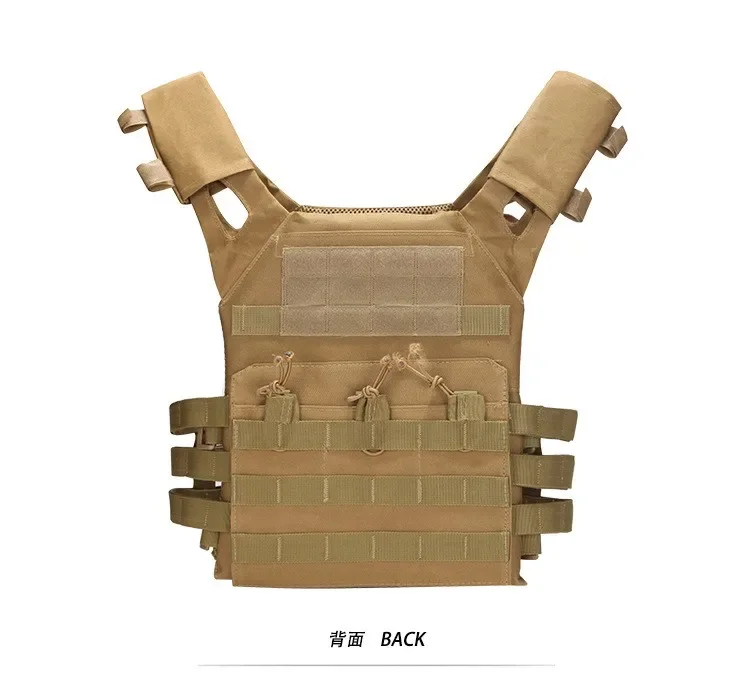 Armure de corps en nylon Dulglac, équipement de jungle, chasse, Electrolux, airsoft, accessoires, saut, MOLLE, camouflage, armée militaire, glaCS, jeu