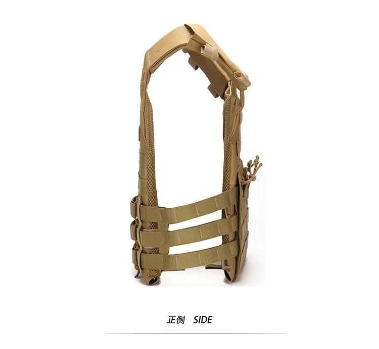 Armure de corps en nylon Dulglac, équipement de jungle, chasse, Electrolux, airsoft, accessoires, saut, MOLLE, camouflage, armée militaire, glaCS, jeu