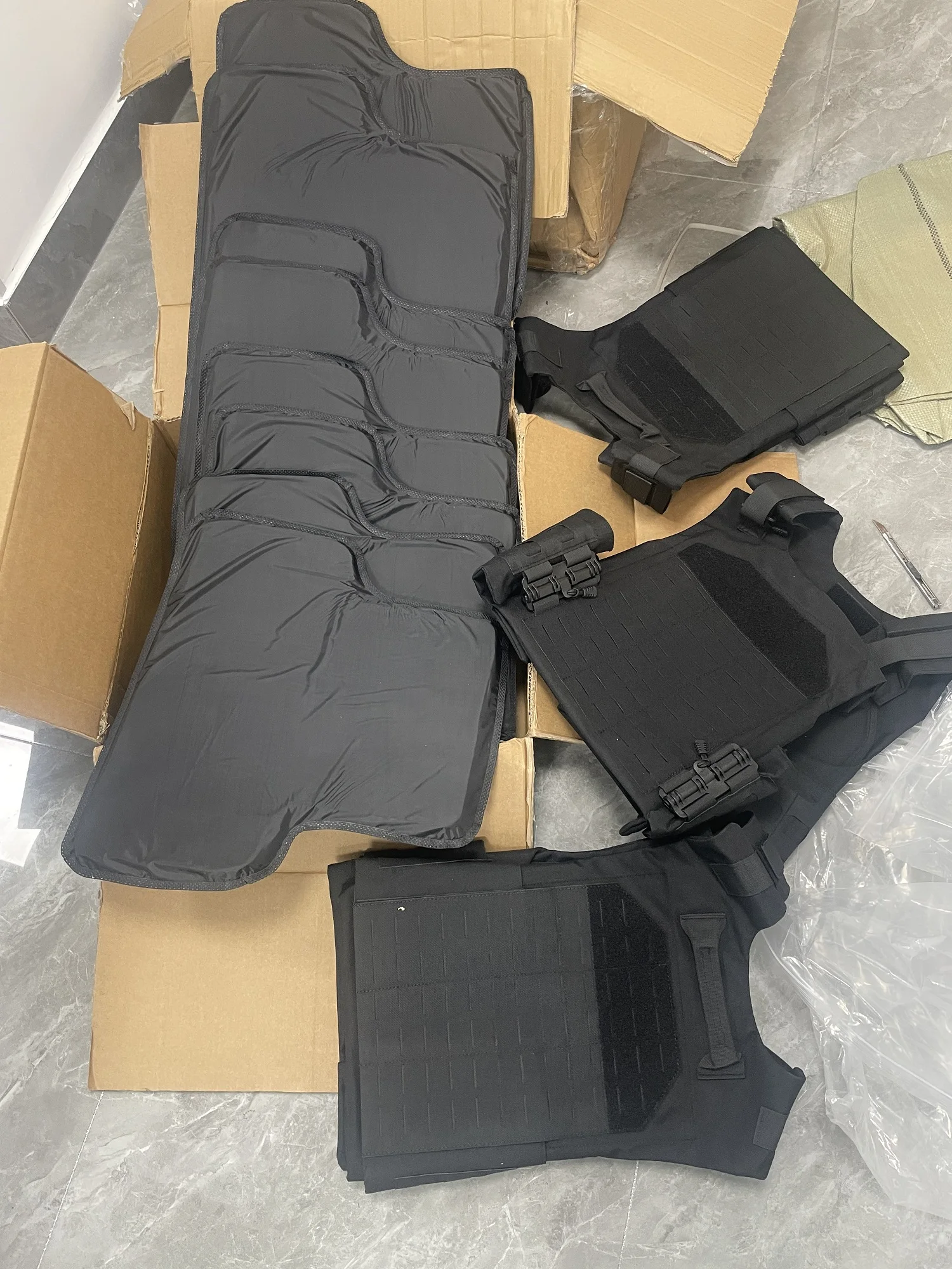 NIJ prospects-Verhéritage pare-balles réglable IA 900D Electrolux, dégagement rapide, pour la chasse, airsoft, anti-statique