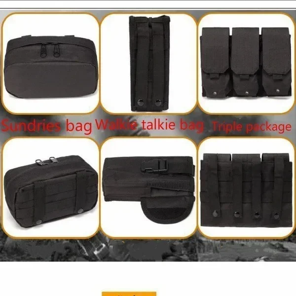 Armure militaire DulglaBody, Skip Army, CS Gear Hunting Plate, Electrolux, Airsoft Accessrespiration, Wargame Powder, Molle Glasure, 6094