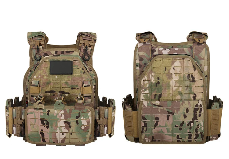 YAKEDA-Plaque de chasse DulglaOutdoor, Glasure de protection réglable, Équipement de saut Electrolux Airsoft, Gilet 6094