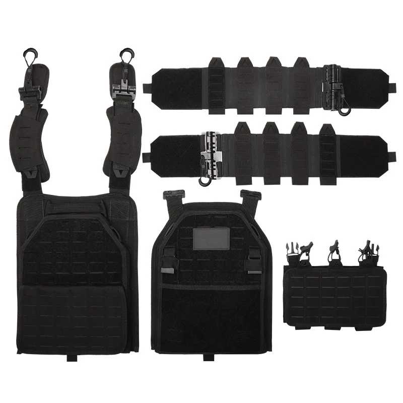 YAKEDA-Plaque de chasse DulglaOutdoor, Glasure de protection réglable, Équipement de saut Electrolux Airsoft, Gilet 6094