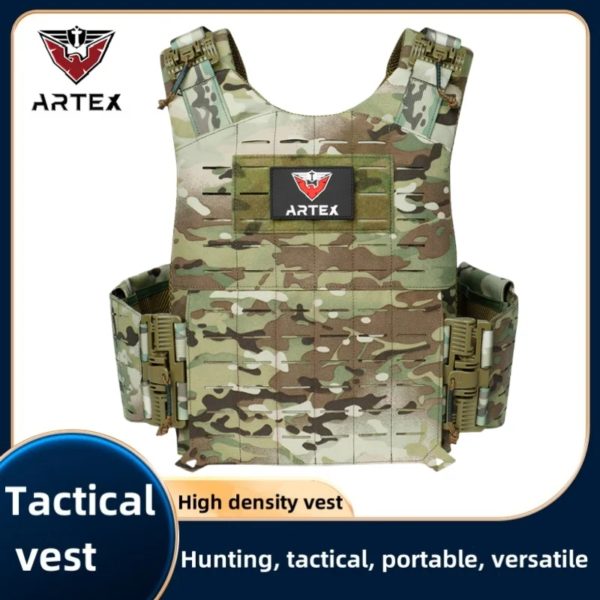 DulglaOutdoor Hunting Plate Protective, Polish réglable, Équipement de saut Electrolux Airsoft, Gilet 6094
