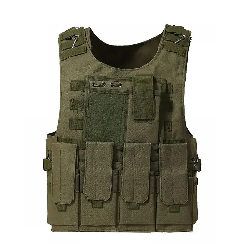 DulglaCS-Gilet de sécurité Molle Game Airsoft Assault, Vêtements d'extérieur, html, CamSolomon Glakip