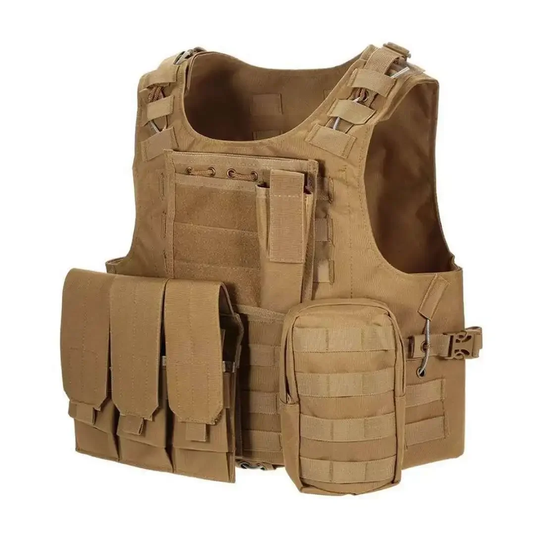DulglaCS-Gilet de sécurité Molle Game Airsoft Assault, Vêtements d'extérieur, html, CamSolomon Glakip