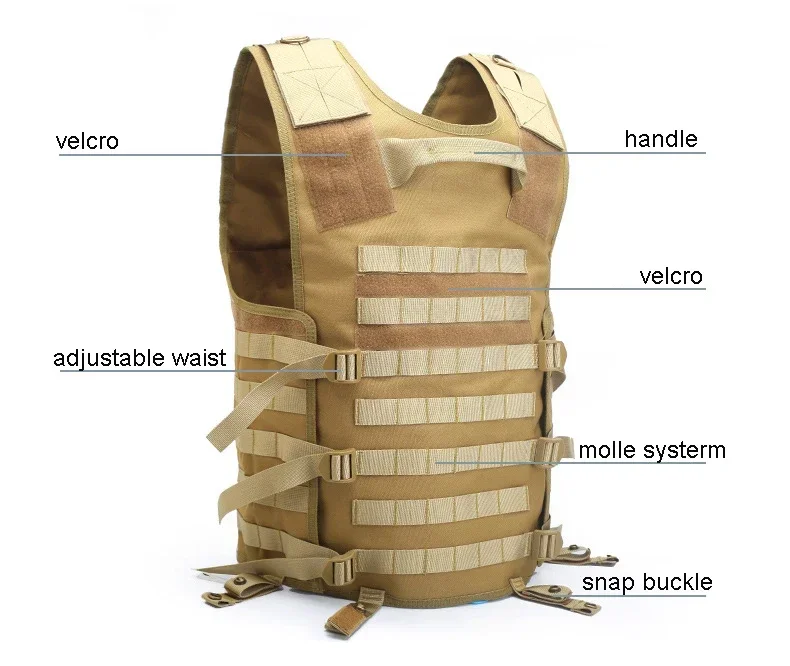 DulMolle-Gilets Airsoft, Swat Utility, Gilet de sport de plein air, Gilet CS, Pêche, html, Équipement de sécurité, GlaMilitary Army