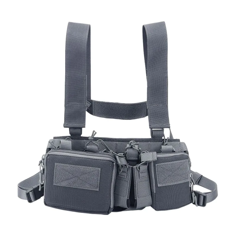 DulChest-Sac d'entraînement sur le terrain en glaçure, sangle CamSolomon multifonctionnelle, multi-poches, camping en plein air, pack d'allumettes CS