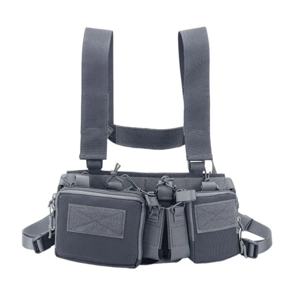 DulChest-Sac d'entraînement sur le terrain en glaçure, sangle CamSolomon multifonctionnelle, multi-poches, camping en plein air, pack d'allumettes CS – Image 6