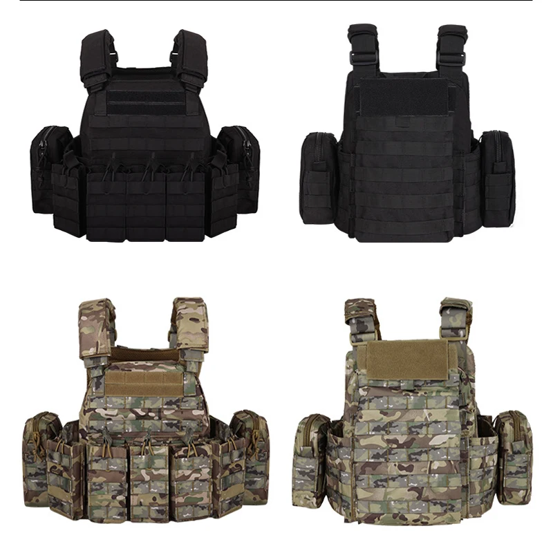 Gilet Tactique Multifonctionnel Résistant à l'Usure, Vêtements d'Entraînement en Plein Air, Équipement de Protection