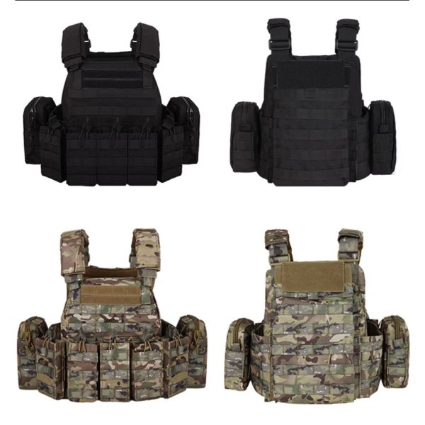 Gilet Tactique Multifonctionnel Résistant à l'Usure, Vêtements d'Entraînement en Plein Air, Équipement de Protection